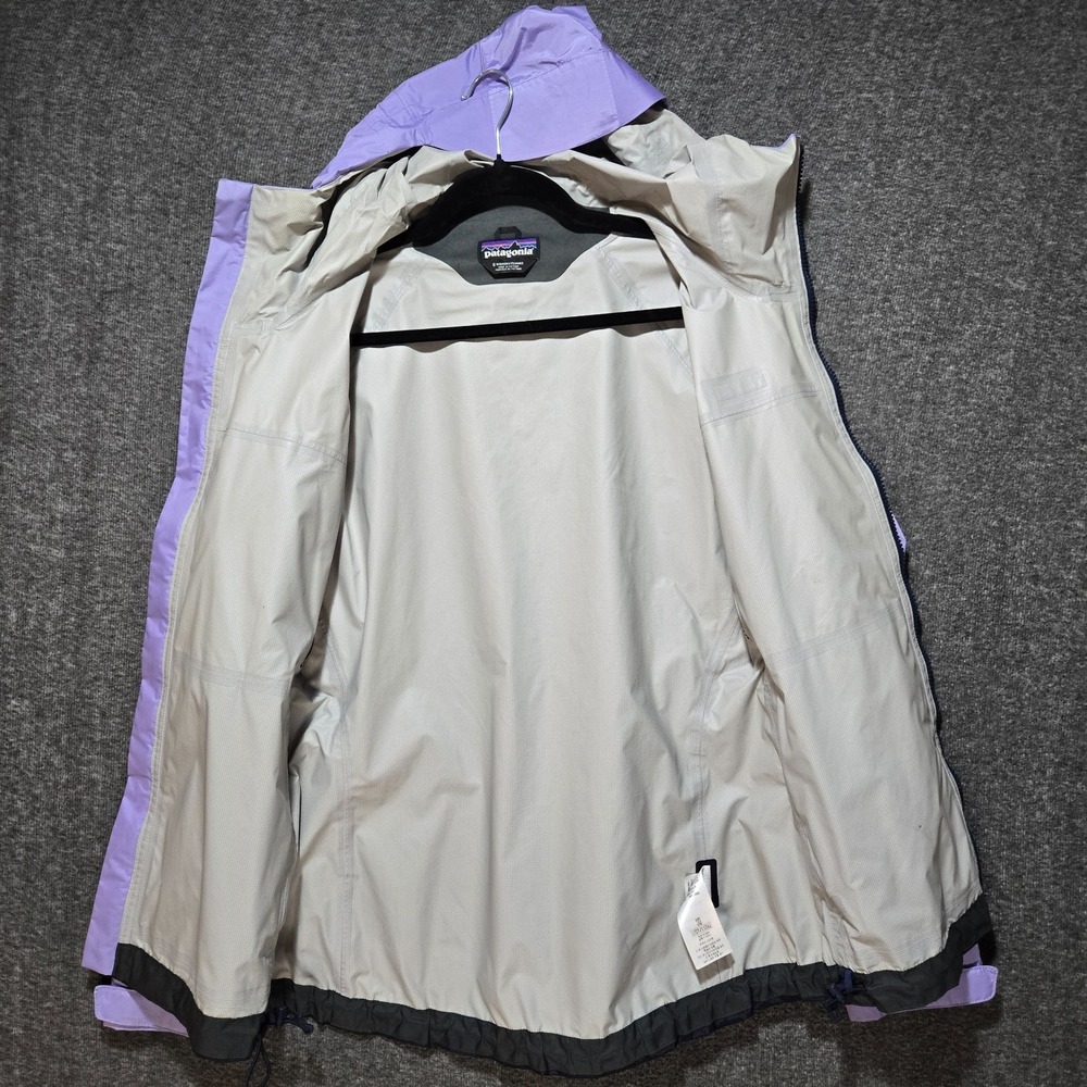 Patagonia Torrentshell Rain Jacket Women's H2NO Navy Purple Size Small - Picture 10 of 15